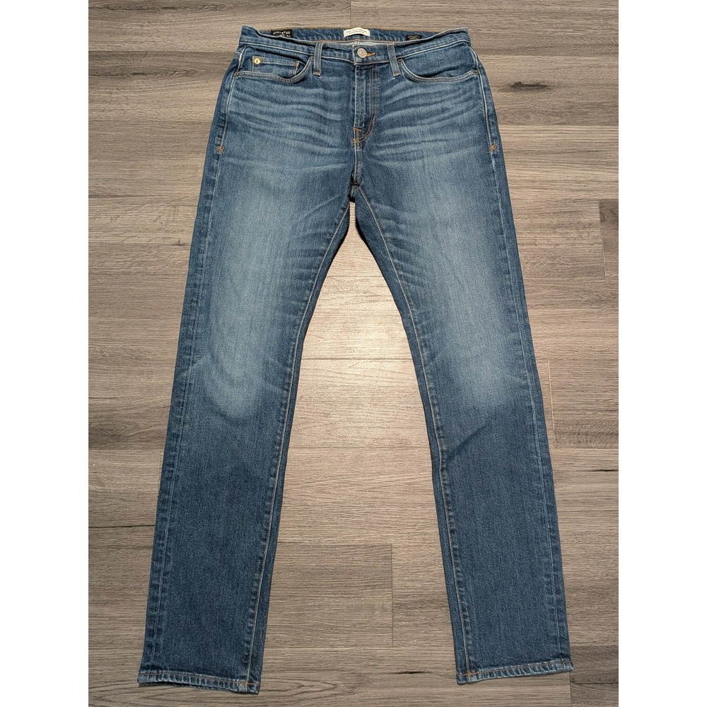 Ace Rivington Men's Medium Wash Athletic Fit Candiani Denim Jeans Size 34x34